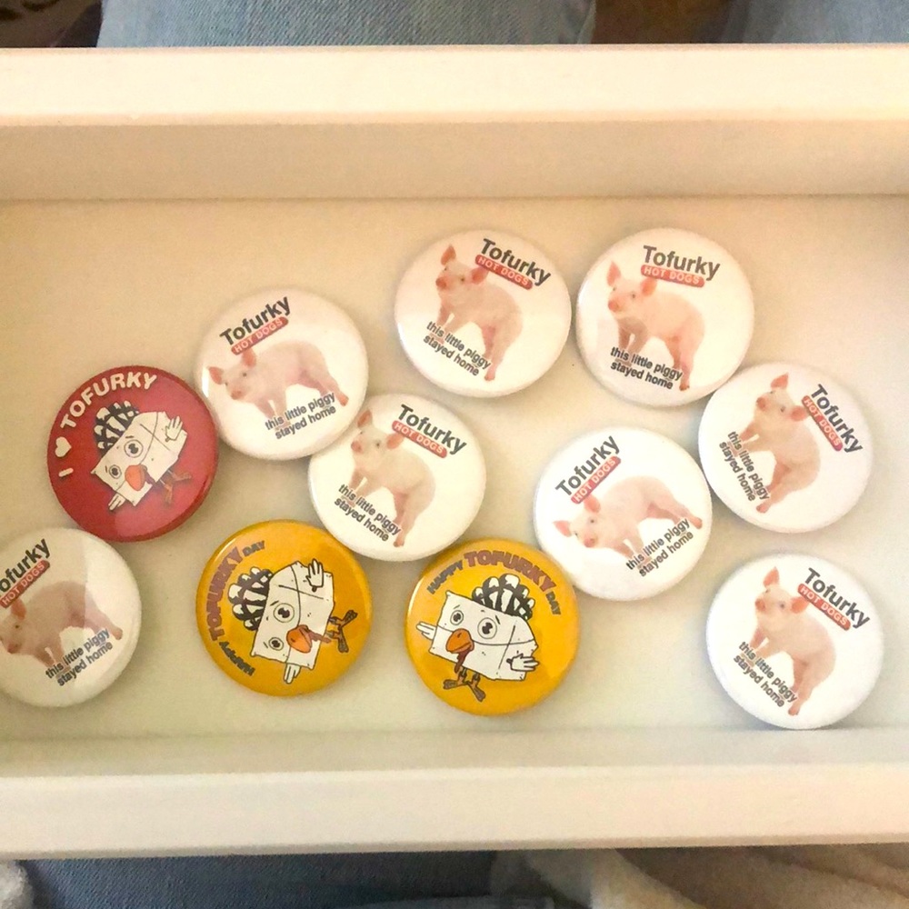 Vegan/Tofurky Pins/Swag 1.5 inch